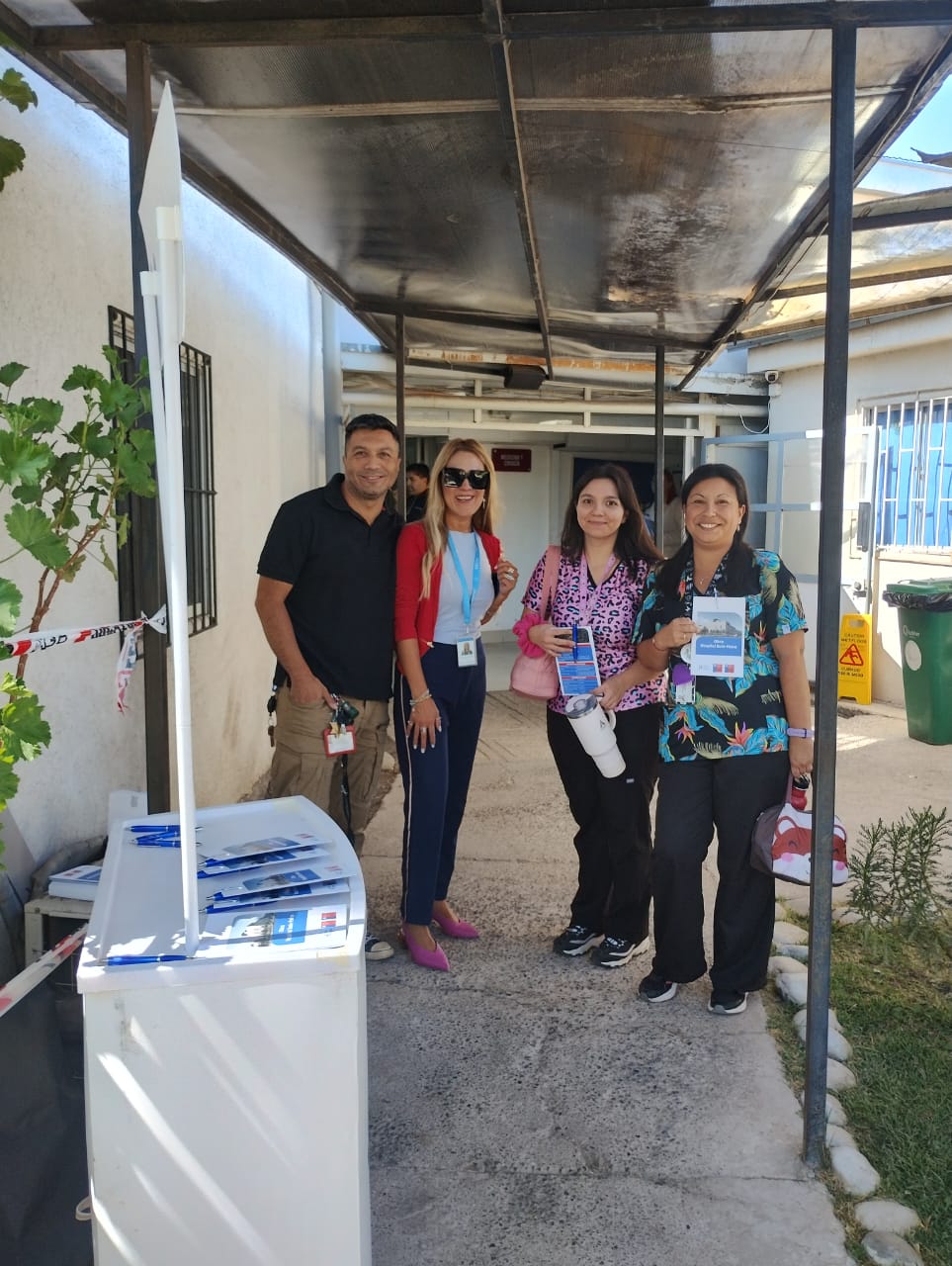 Actividad de difusión del proyecto en el hospital